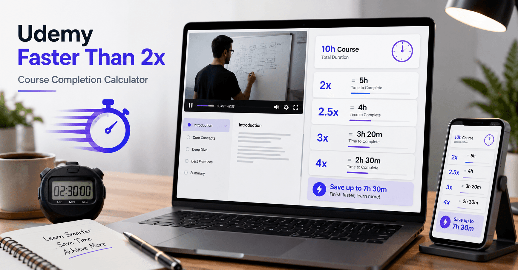 Udemy Faster Than 2x